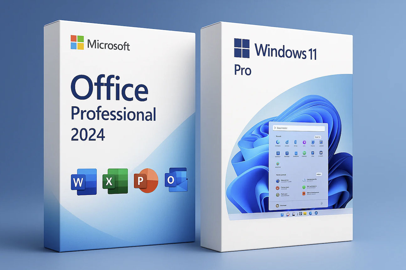 BUNDLE: Windows 11 Pro + Microsoft Office Professional 2024