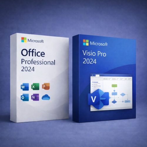 BUNDLE: Microsoft Office Professional 2024 + Microsoft Visio 2024
