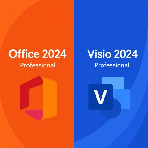 VISIO BUNDLE: Microsoft Office Professional 2024 + Microsoft Visio 2024