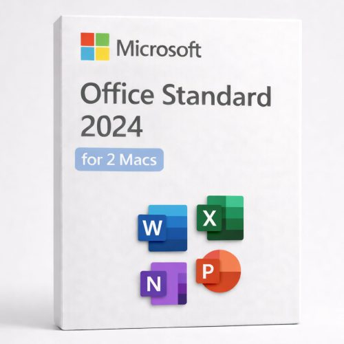 Microsoft Office Standard 2024 for 2Mac (Instant Delivery)