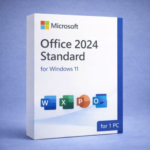 Microsoft Office Standard 2024 (Windows 10/11, Instant Delivery)