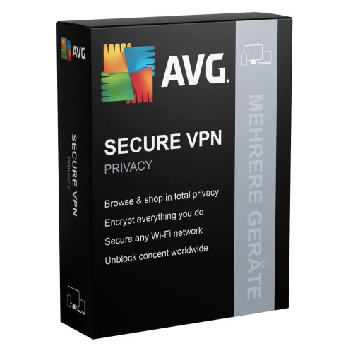 AVG Secure VPN (PC, Android, Mac, iOS) 10 Devices, 1 Year