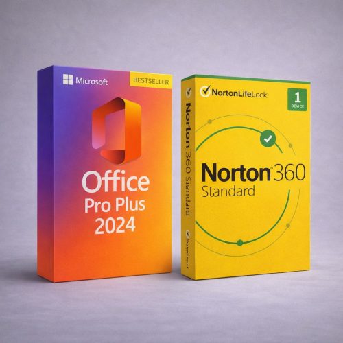 Microsoft Office Professional 2024 for Windows 10/11 + Norton Standard