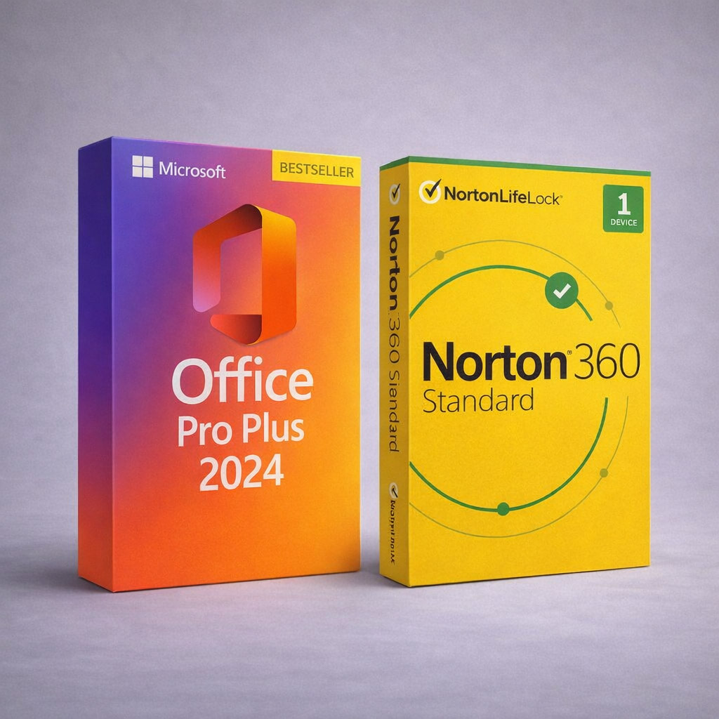 Microsoft Office Professional 2024 for Windows 10/11 + Norton Standard