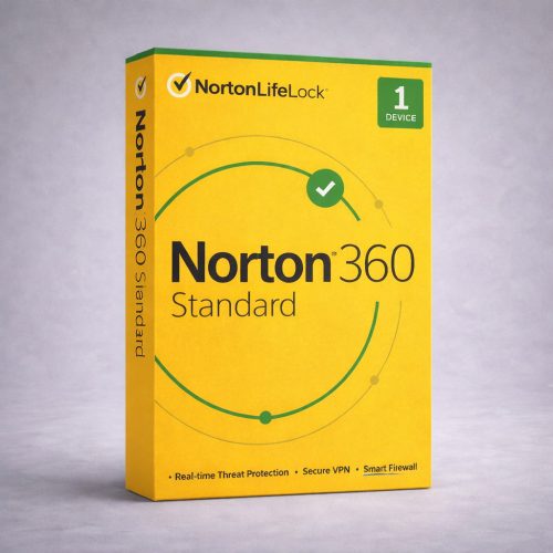 Norton 360 Standard + 10 GB Cloud Storage (1 Device, 1 Year) - NortonLifeLock Key