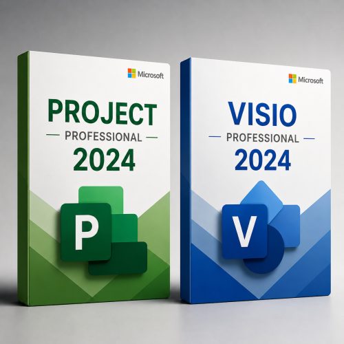 PROBUNDLE 2024: Microsoft Project Professional 2024 + Microsoft Visio Professional 2024