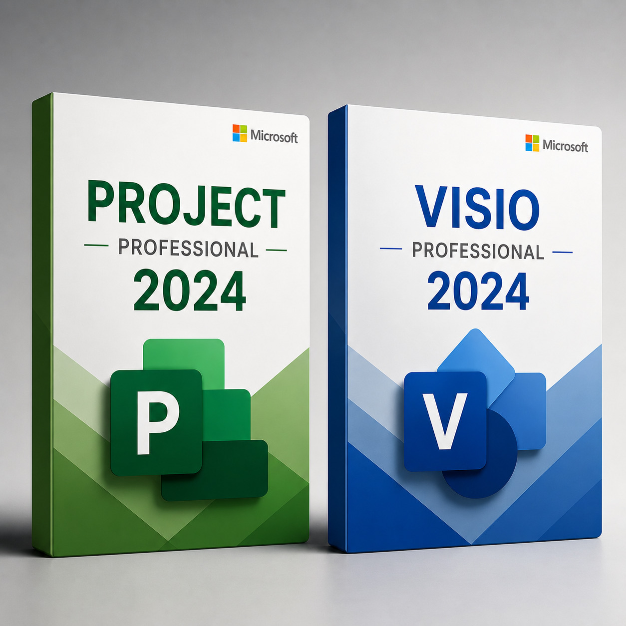 PROBUNDLE 2024: Microsoft Project Professional 2024 + Microsoft Visio Professional 2024